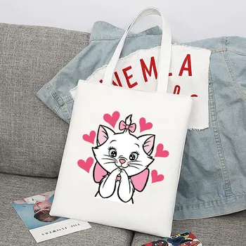 Nákupní taška Skládací taška s Disney potiskem - Bílá 19,žádný zip