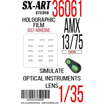 Plastikový model 1/35 Holographic film AMX-13/75 (TAKOM)