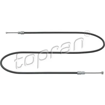 Brzdový systém Tažné lanko, parkovací brzda HANS PRIES - TOPRAN 114 589