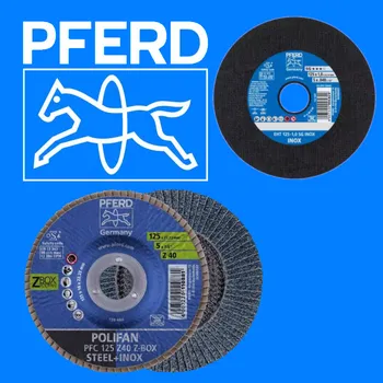 Brusný kotouč PFERD STARTER PACK 5xřezný kotouč, 10xlamelový kotouč, 125mm