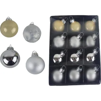 Vánoční dekorace Vánoční dekorace, 12 ks S0354-28