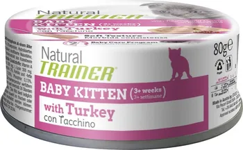 Krmivo pro kočku Trainer Natural Baby Kitten Turkey 80 g