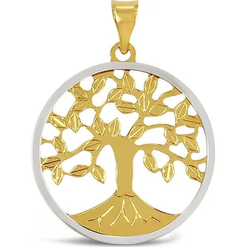 Přívěsek Lillian Vassago Zlatý přívěsek strom života kombinované zlato LLV31-GP069