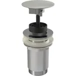 Výpust umyvadlová Alcadrain (Alcaplast) 5/4˝ celokovová, velká neuzavíratelná zátka, pro umyvadla bez přepadu A396