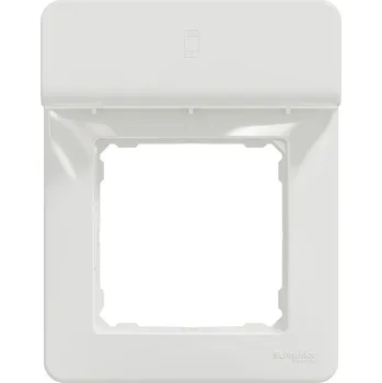 Elektrická zásuvka SCHNEIDER ELECTRIC SCHNEIDER Sedna Design & Elements Držák na rámeček pro mobil bílá SDD311809