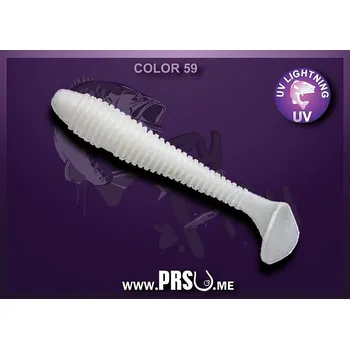 Umělá nástraha Crazy Fish VIBRO FAT 4" barva 59 bílá