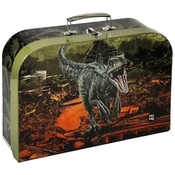 Oxybag Školní kufřík lamino 34 x 23 x 10 cm, Jurassic World 5-63923