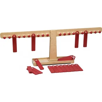 Dřevěná hračka ReWood Balanční vahadlo