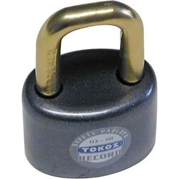 Stavební výplň Tokoz Zámek visací 113/50 RECORD 6kl. (1ks)