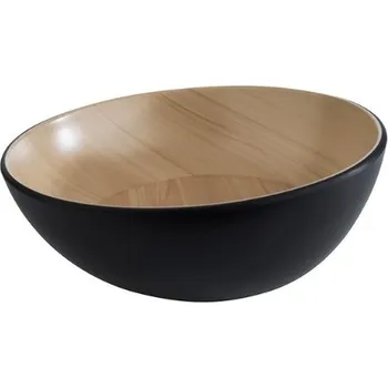 APS Melaminová miska FRIDA LOCK průměr 21,5 cm, objem 1l, černá