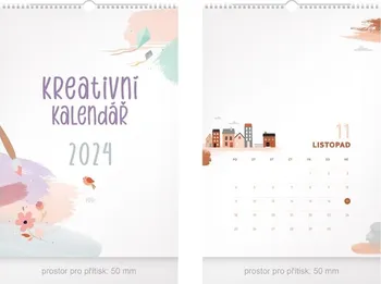 Kalendář MFP Nástěnný kalendář Kreativní 2024