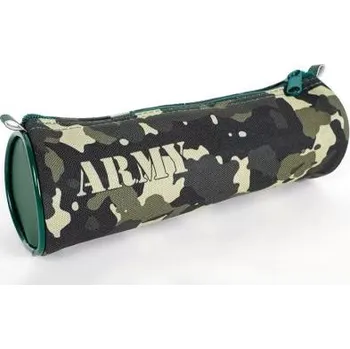 Penál PENÁL ROLKA ARMY MORO 1 ZELENÝ