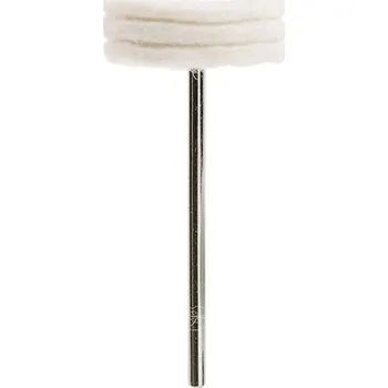 Brusný kotouč miniaturní leštící kotouče HATHO | bílý | plstěné plátno | 015 900 372 412 220