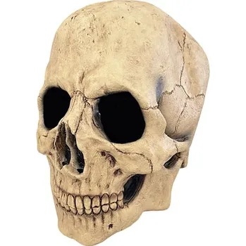 Karnevalový doplněk MOM Fun Company Latexová maska - Lebka (celoobličejová)