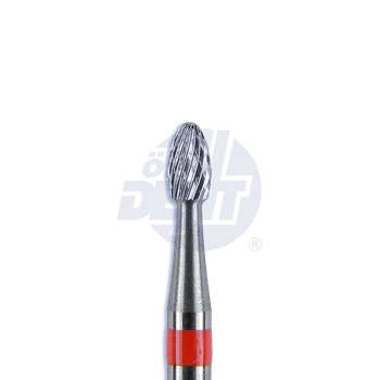 Fréza jemná tvrdokovová fréza s křížovým břitem, vajíčko | do násadce | 500 104 277 140 023