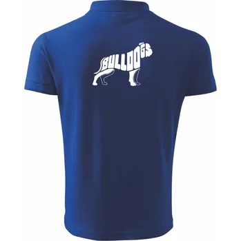 Pánská košile Buldog - Polokošile pánská Pique Polo 203 - 5XL ( Královská modrá )