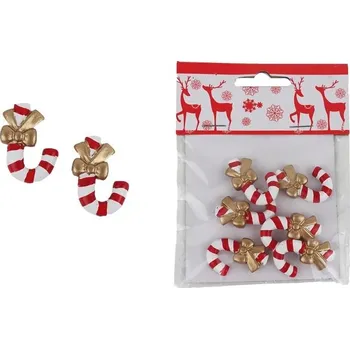 Vánoční dekorace Vánoční hole, 6 ks X5083