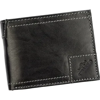 Peněženka Pánská kožená peněženka Charro IASI 1373 černá