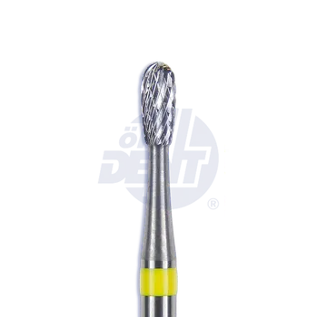 Fréza velmi jemná tvrdokovová fréza s křížovým břitem, hruška | do násadce | 500 104 237 110 023