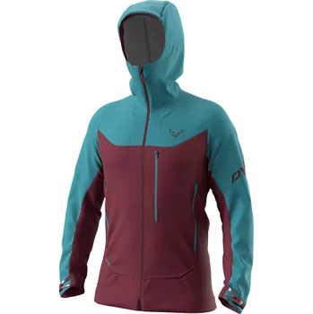 Horolezectví Bunda Dynafit Radical Softshell storm blue 24/25 Barva: vínová / modrá, Velikost: M