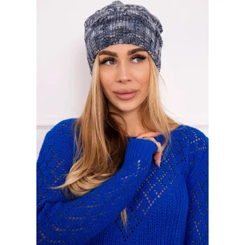 Roksana fleecová čepice K209 modrá+džíny UNI