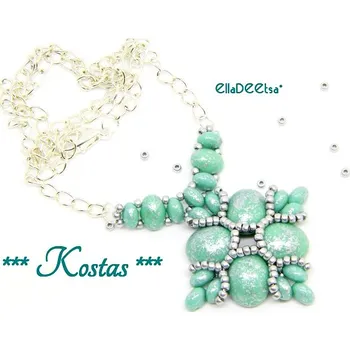 Korálek Náhrdelník Kostas č.1547 - stavebnice