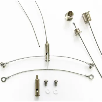 Osvětlení do akvária Sada ocelových lan GIESEMANN GEMINI a STELLAR