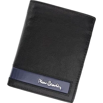 Peněženka Pánská kožená peněženka Pierre Cardin CB TILAK26 330 RFID černá / modrá