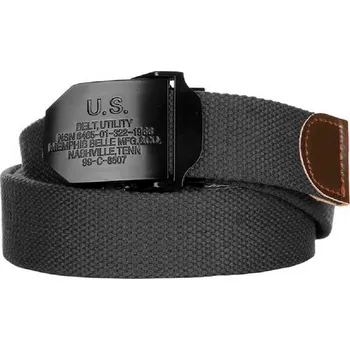 Opasek 101INC Opasek FOSTEX® US STYLE 3,5cm černá