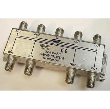 Anténní zesilovač Anténní Rozbočovač 8 Výstupů