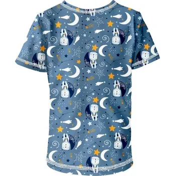 Chlapecké tričko WAMU Dětské tričko s krátkým rukávem MEDVÍDCI NA MĚSÍCI 104 - 110