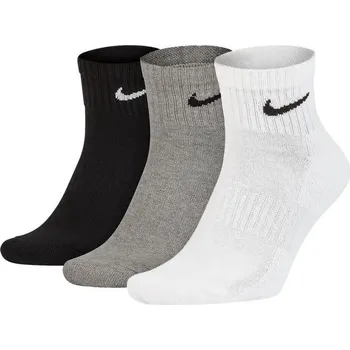 Pánské termo ponožky Ponožky Nike Everyday Cushion Ankle Socks 3Pak SX7667-964 XL ( 46 - 50 )