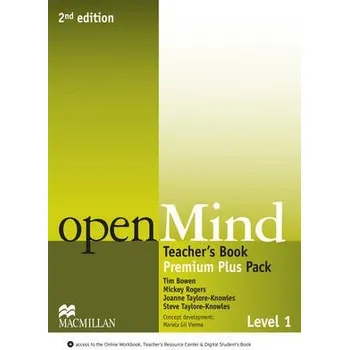 Kniha openMind 2nd Edition AE Level 1 Teacher's Book Premium Plus Pack - Taylore-Knowles, Joanne a Taylore-Knowles, Steve a Rogers, Mickey