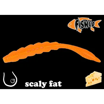 Umělá nástraha FishUp SCALY FAT 3.2" #107 orange