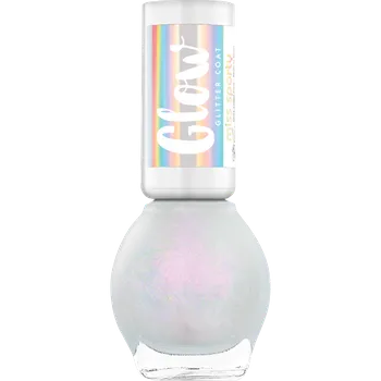Lak na nehty Miss Sporty Glow Glitter Coat 7 ml 030