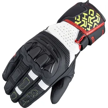 Moto rukavice Held Held REVEL 3.0 sportovní kožené rukavice červené/žluté vel.10 10