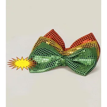 Karnevalový doplněk Motýlek velký glitrový