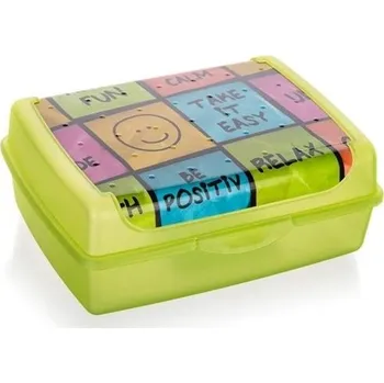 Svačinový box box svačinový HAPPY 17x13x7 cm