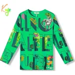 Chlapecké tričko dl.r. KUGO GC8678, zelené