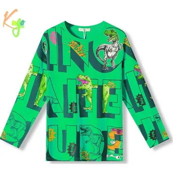 Chlapecké tričko Chlapecké tričko dl.r. KUGO GC8678, zelené