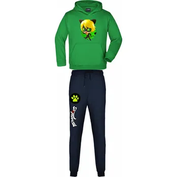 Tepláková souprava Kouzelná Beruška a Černý kocour - Černý Kocour Velikost: XL