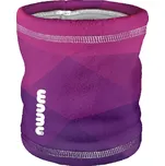 WAMU Dětský fleecový nákrčník, MOZAIKA, fialová M