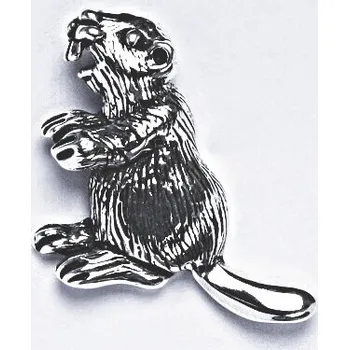 Přívěsek Stříbrný přívěsek bobr - P114 (Stříbrný přívěsek bobr)