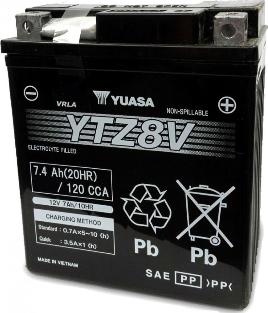 motobaterie YUASA YTZ8V (12V 7Ah)