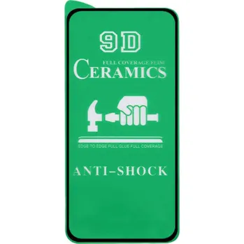 3x Keramické ohebné sklo pro Apple iPhone X/XS - 2+1 zdarma - černé