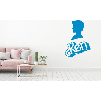 Samolepící dekorace Lepy.cz Samolepka na zeď Ken Velikost (šířka x výška): 20x28cm, Barevná varianta: Karafiátová růžová