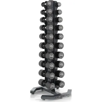 Escape Fitness Escape Fitness Sada uretanových jednoručních činek Escape 2 - 20 kg + stojan RACKVDB