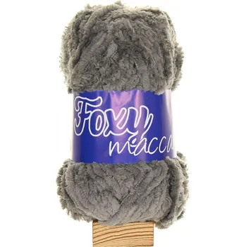 Příze Maccaroni Foxy tmavší šedá 952