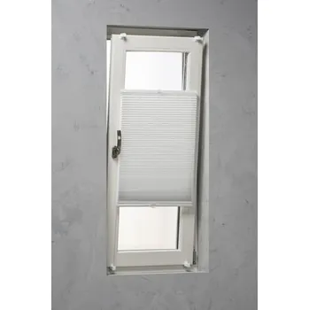 Plisé vrstvené Soluna 75x220 cm bílé