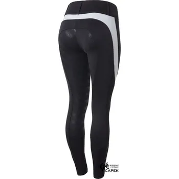 Jezdecké kalhoty Zimní rajtky Horze -REFLECTIVE- - Černá - 34